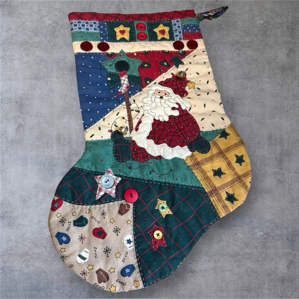 Vintage Handmade Stocking - Picture 1 of 4